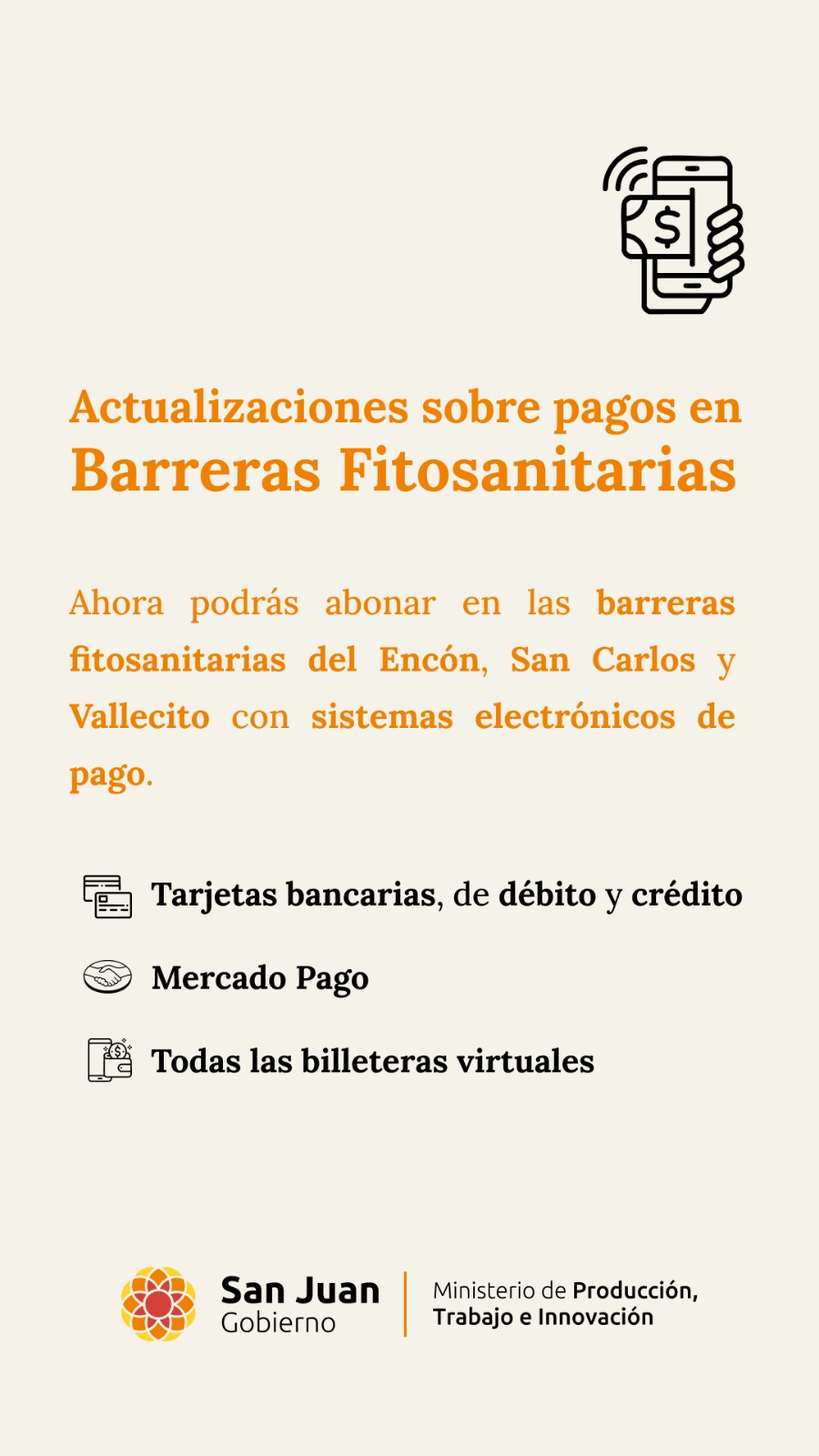 barreras fitosanitarias en San Juan