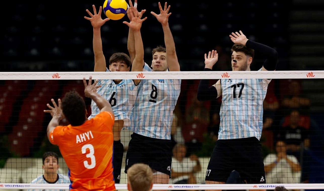 Gran victoria argentina sobre Países Bajos en la VNL
