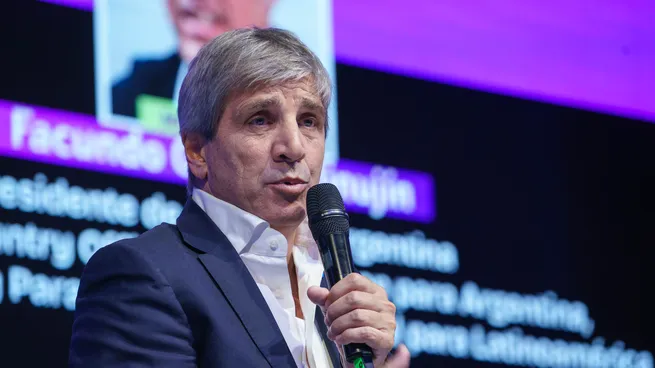 Cuentas públicas: Luis Caputo anunció que en junio hubo un superávit financiero de 1.234 millones