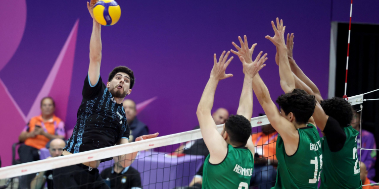 Argentina es finalista en vóley de los Juegos Panamericanos Junior
