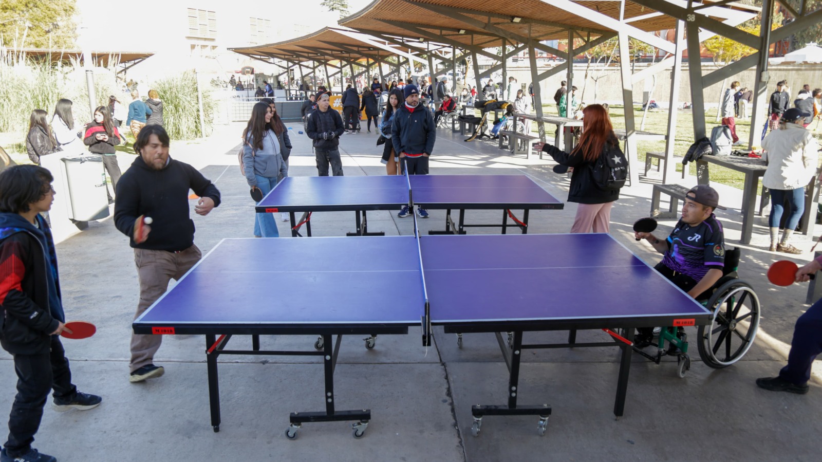 Exitosa Oferta Deportiva con gran concurrencia en parque de mayo