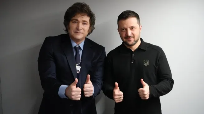 Volodimir Zelenski invitó a Javier Milei a Ucrania y quiere replicar la experiencia económica argentina