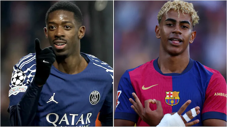 Se entrega el Balón de Oro: Ousmane Dembélé y Lamine Yamal son los favoritos para quedarse con el premio