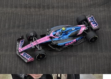 Franco Colapinto se prepara para el Gran Premio de Estados Unidos de Fórmula 1