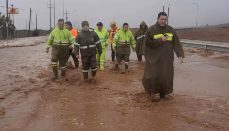 El fuerte temporal en Chile deja aislados, rescates aéreos y millonarias pérdidas en la Región de Coquimbo