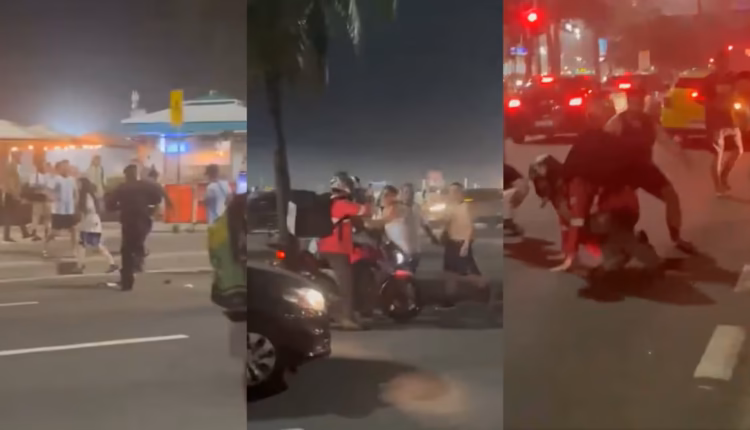 violentos enfrentamientos entre argentinos y brasileños en Río de Janeiro después de la final del Mundial