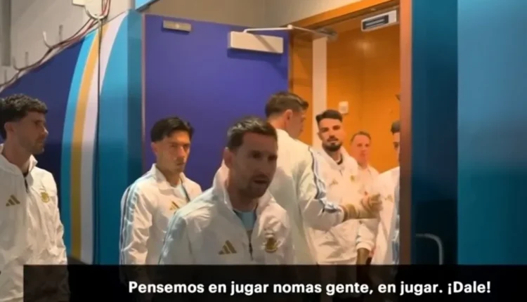 “Olvidémonos de todo”: la llamativa arenga de Messi que se volvió viral