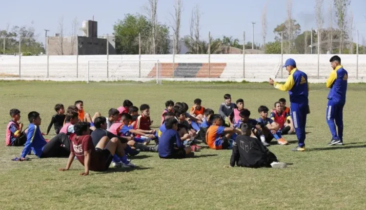 Suspendieron una jornada de pruebas de Boca por el viento Zonda