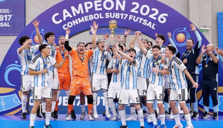 Argentina venció a Brasil y es campeón del Sudamericano Sub 17