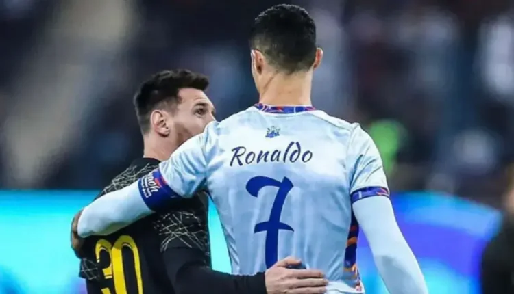 El mensaje de Cristiano Ronaldo a Lionel Messi por la muerte de su padre