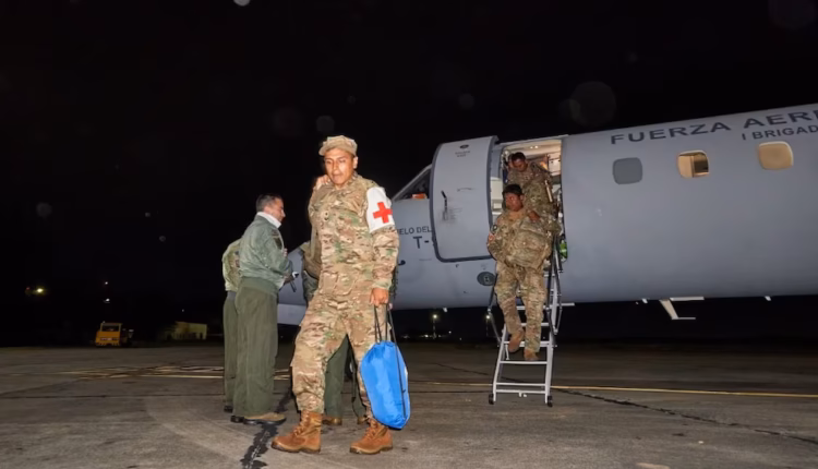 Terremoto en Colombia: parte la misión argentina con 32 militares y ayuda humanitaria para la zona más castigada