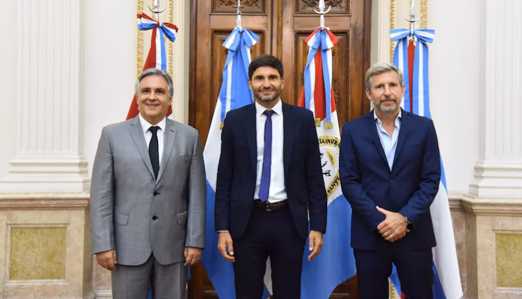 Santilli recibirá a los gobernadores de Entre Ríos, Córdoba y Santa Fe para discutir temas energéticos y la agenda del Congreso