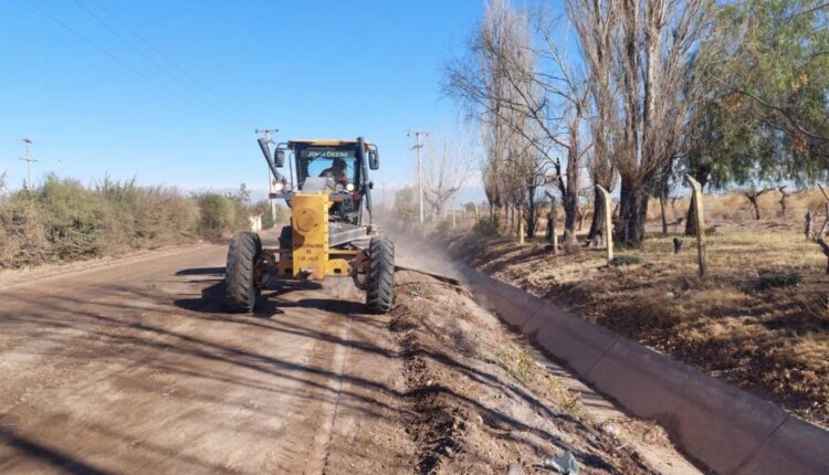 Obras viales en 9 de Julio: intensifican tareas de mantenimiento y mejoramiento en Calle 8 y Valentín Videla