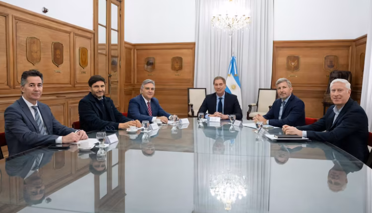 Diego Santilli recibió a gobernadores del centro del país para destrabar el debate por Zonas Frías