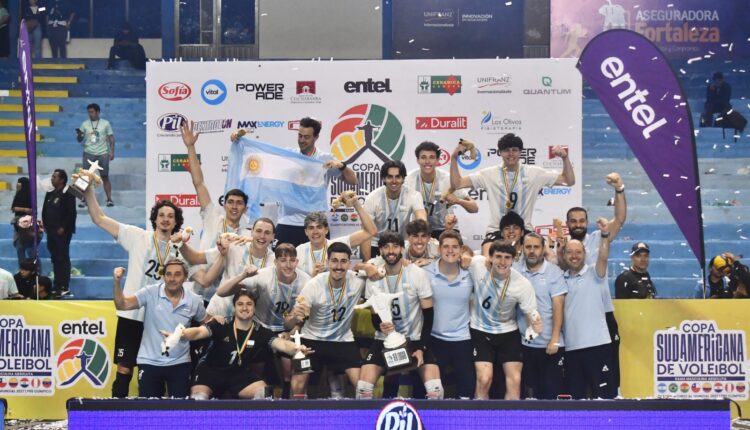 El sanjuanino Samuel Guidi Correa es campeón de la Copa Sudamericana de vóley