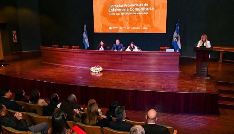 Se realizaron las I Jornadas de Enfermería Comunitaria sobre contingencias invernales