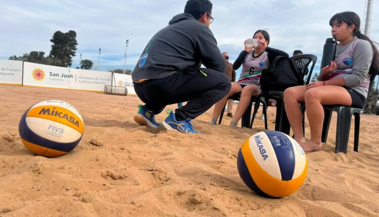 Vóley playa: San Juan ya tiene a sus campeones en los Juegos Evita Provinciales
