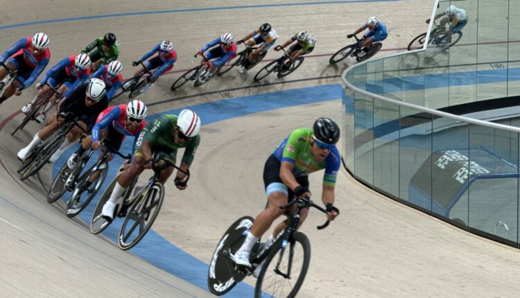 La quinta fecha de la temporada de pista se celebró este lunes feriado en el Velódromo