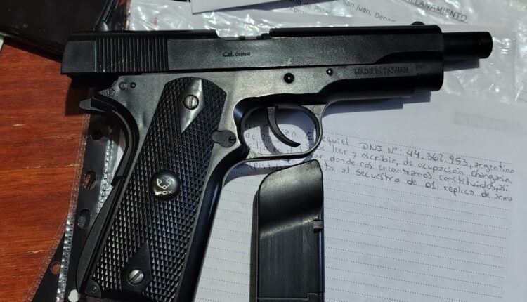 Detienen a un joven por balear a un hombre en Rivadavia tras una disputa por un arma prestada