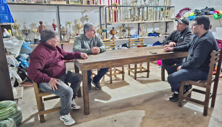 La Secretaría de Deporte visitó instituciones deportivas de Valle Fértil