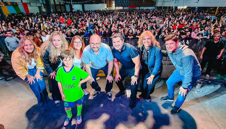 Rivadavia celebró el Día del Niño con una multitudinaria jornada en Cepas Sanjuaninas