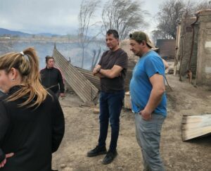 “Perdieron absolutamente todo”: el intendente Aballay y su desolador balance de los incendios en Pocito