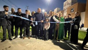 Rivadavia coronó una semana a pura obra con la inauguración de cuatro nuevos espacios en el Barrio Del Bono Green