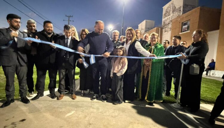 Rivadavia coronó una semana a pura obra con la inauguración de cuatro nuevos espacios en el Barrio Del Bono Green