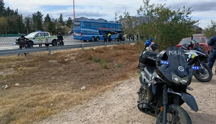 Impactante tragedia en San Luis: un colectivo sanjuanino embistió a un hombre y murió