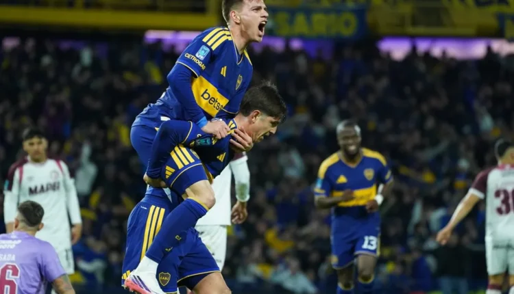 Triunfo agónico en La Bombonera: Belmonte le dio la victoria a Boca frente a Lanús en la última jugada