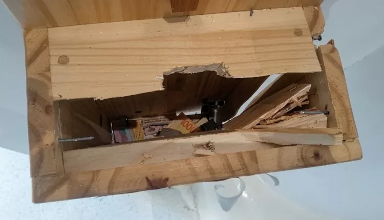Ladrón sin fe: destrozaron una ventana y saquearon la alcancía del Santuario San José en Jáchal