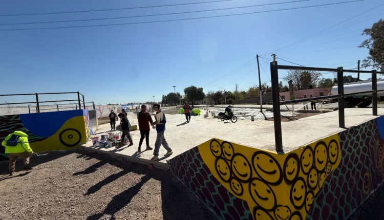 De basural a cielo abierto a paseo familiar: Rawson inaugurará un espacio con skate park