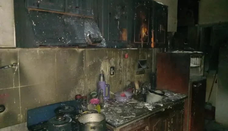 Incendio en Angaco: dos personas resultaron gravemente heridas y la vivienda sufrió pérdidas totales
