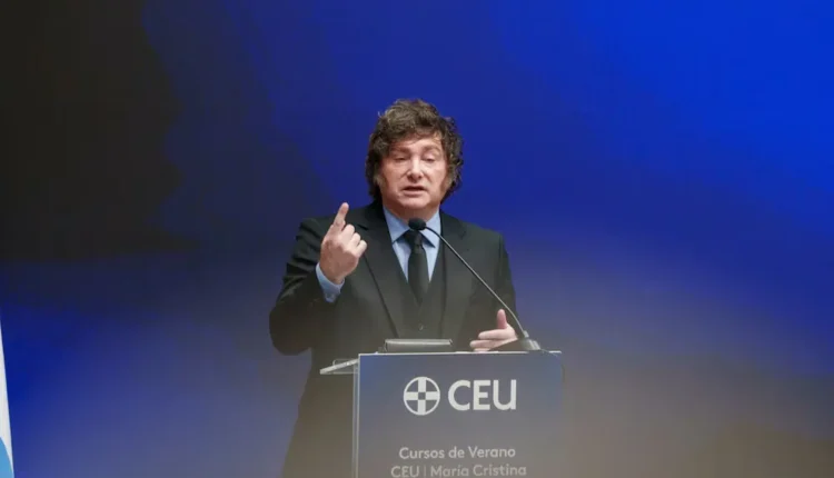 Milei anunció que está preparando un recital para festejar la “inflación cero”