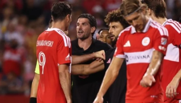 De Paul y Lewandowski terminaron cara a cara en un caliente final en la MLS