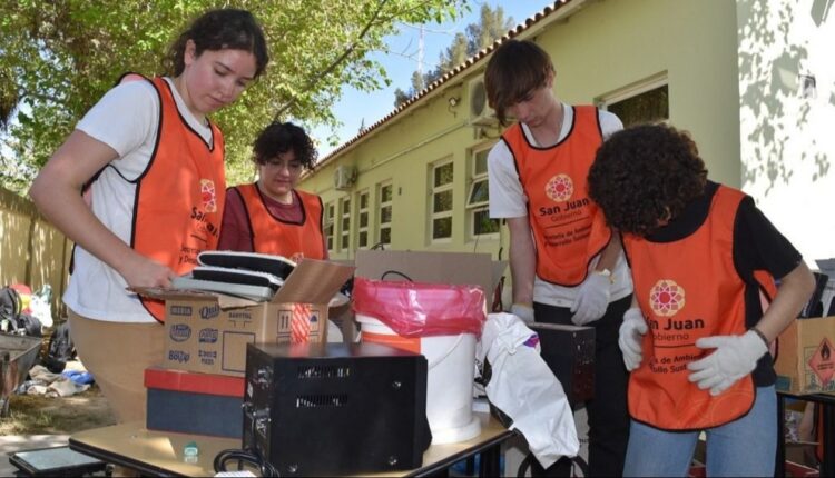 Campaña ambiental: el Colegio Central Universitario será punto de recolección de residuos electrónicos en San Juan