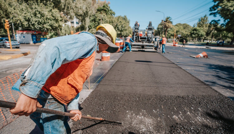Nuevo corte de tránsito en avenida Libertador por obras en la zona del Centro Cívico