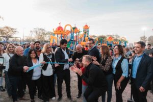 Un nuevo gigante en Rawson: el Parque Papa Francisco estrenó un juego único en Argentina