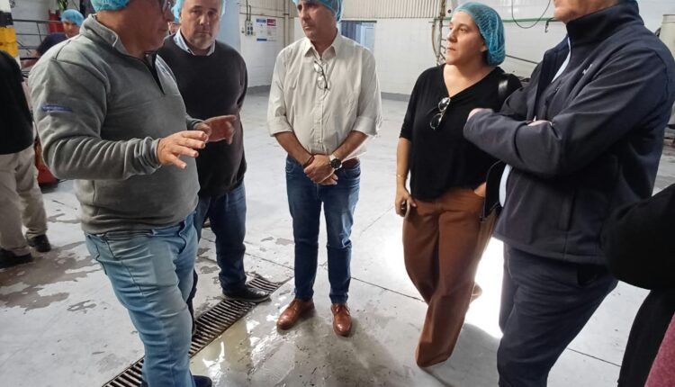 Funcionarios del gobierno nacional recorrieron las cadenas productivas de San Juan