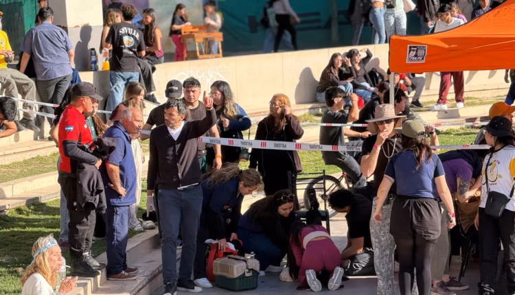 Susto en el Parque de Mayo: dos bailarinas se descompensaron por el calor en el Skate Park