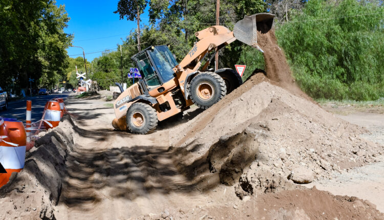 Caucete prepara obras preventivas en Bermejo para proteger a los vecinos y el suministro de agua ante el riesgo de crecientes