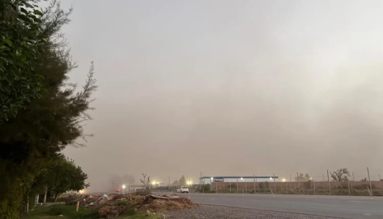 Alerta meteorológica en San Juan: Protección Civil emite advertencia amarilla por la llegada de fuertes vientos del sur y ráfagas intensas en cordillera
