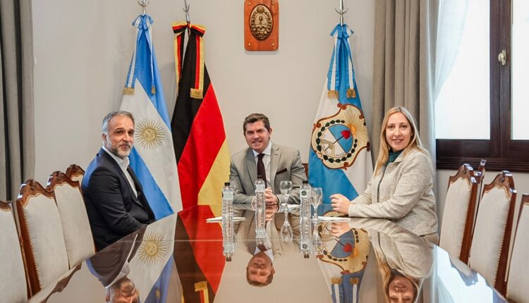 Orrego recibió al cónsul honorario de Alemania en San Juan