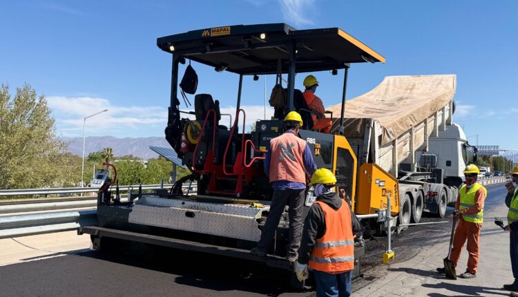 Comenzó la colocación del nuevo asfalto en el anillo interno de Circunvalación