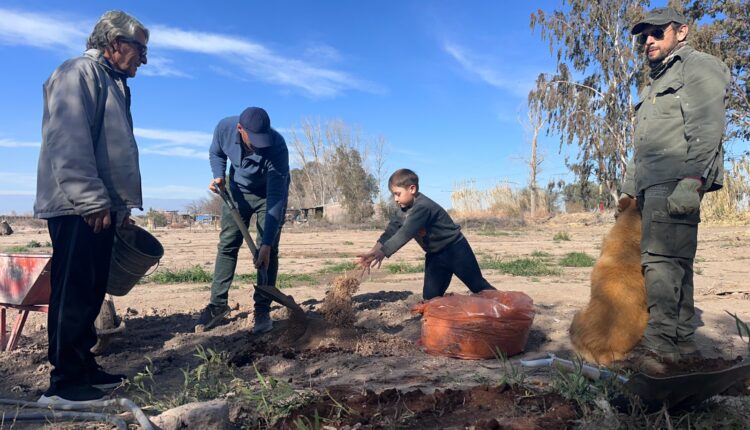Chimbas celebra la primavera con una jornada de voluntariado verde en “El Mogote”