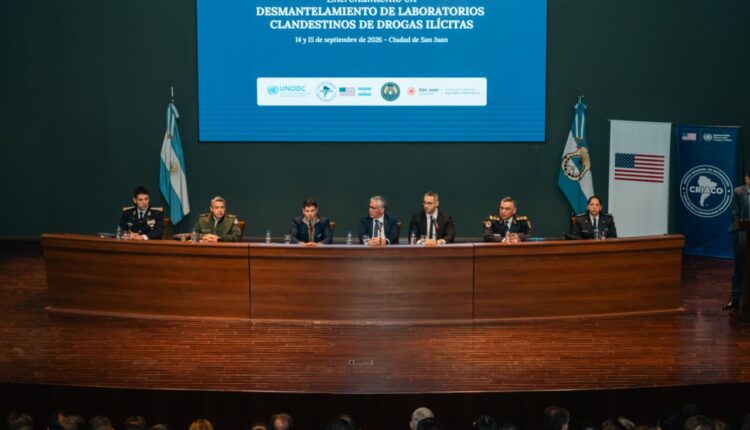 150 efectivos de fuerzas nacionales y provinciales concluyeron capacitación para fortalecer la respuesta ante drogas sintéticas