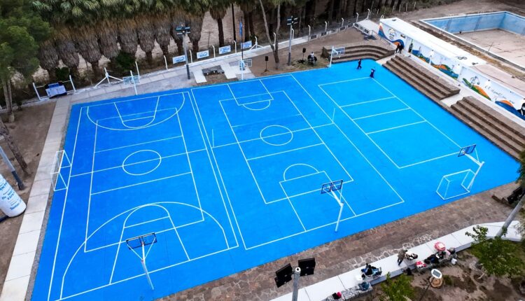 Quedó inaugurado el Polideportivo Presidente Perón, renovado, inclusivo y preparado para múltiples disciplinas deportivas