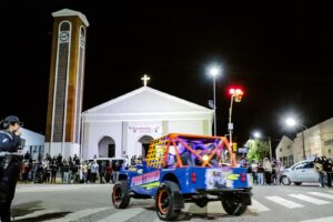 Multitudinaria presentación de la 4° fecha del Campeonato Sanjuanino de Travesía en la Plaza General San Martín