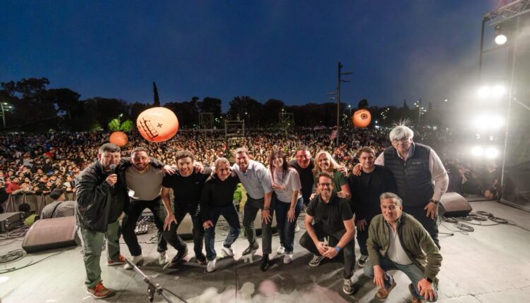 Más de 30.000 sanjuaninos celebraron la primavera en el Festi Joven del Parque de Mayo