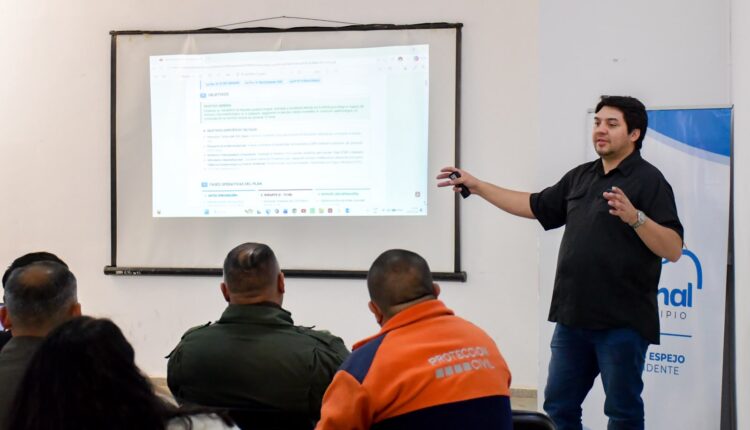 Jáchal refuerza su preparación ante emergencias climáticas junto a autoridades provinciales